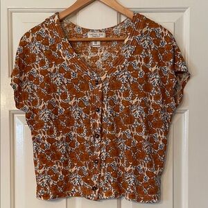 Rachel Zoe flora button down